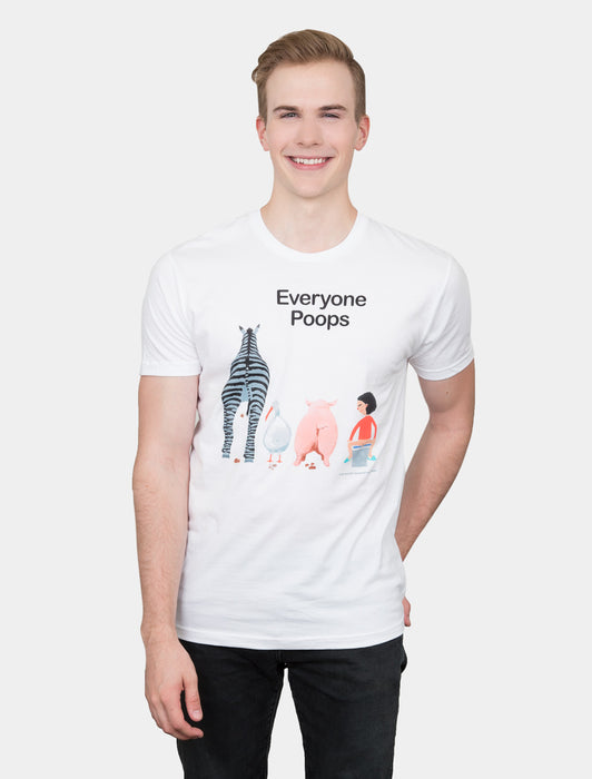 Everyone Poops unisex t-shirt