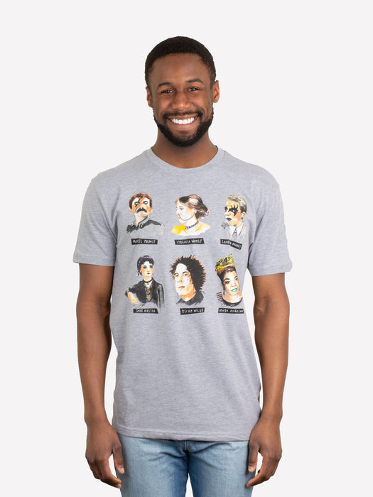 Punk Rock Authors unisex t-shirt