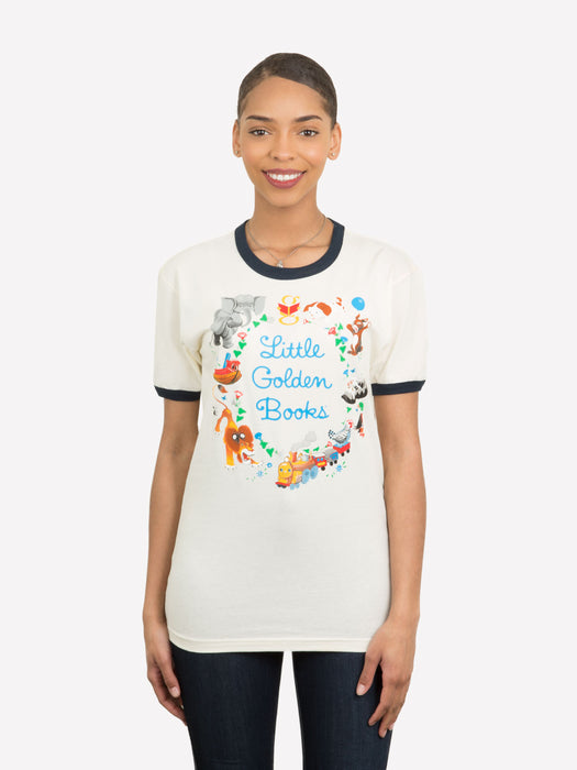 Little Golden Books unisex ringer t-shirt