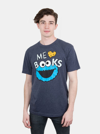 Sesame Street Cookie Monster - Me Love Books unisex t-shirt