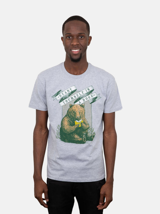 Beary Yourself in a Book unisex t-shirt