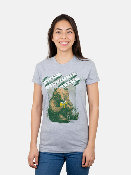 Beary Yourself in a Book unisex t-shirt