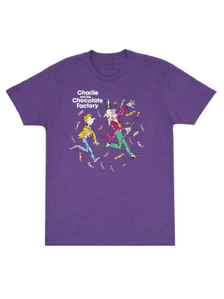 Charlie and the Chocolate Factory unisex t-shirt (Purple)