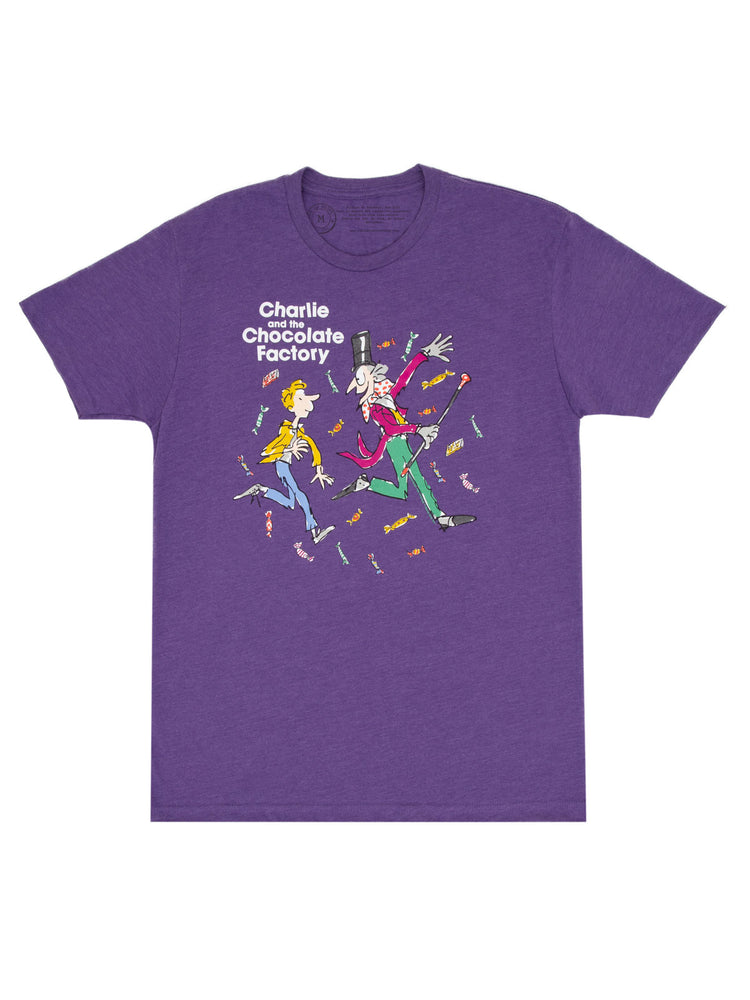Charlie and the Chocolate Factory unisex t-shirt (Purple)