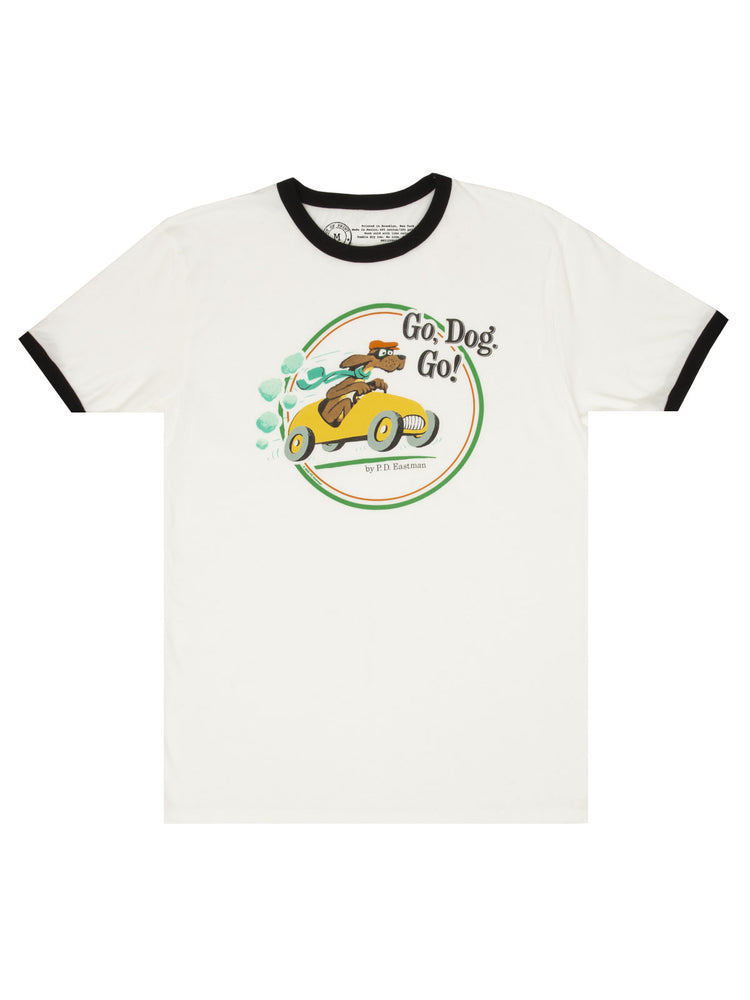 Go, Dog. Go! unisex ringer t-shirt