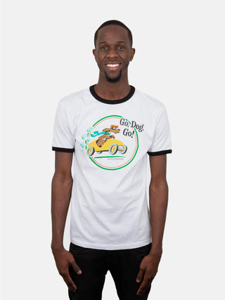 Go, Dog. Go! unisex ringer t-shirt