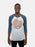 The Pigeon: So Many Books Unisex 3/4-Sleeve Raglan