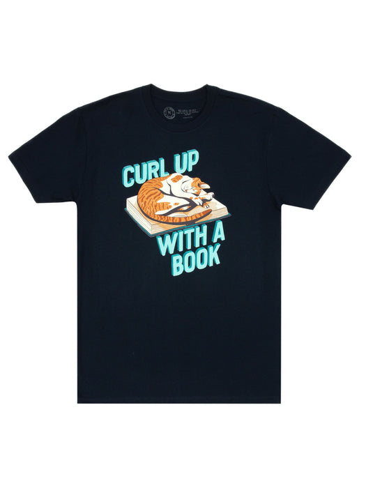 Curl Up with a Book unisex t-shirt