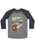 The Hitchhiker's Guide to the Galaxy Unisex 3/4-Sleeve Raglan
