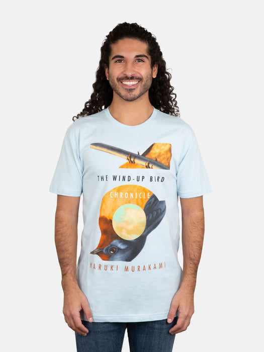 The Wind-Up Bird Chronicle Unisex Blue T-Shirt