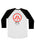 Haruki Murakami Logo unisex 3/4-sleeve raglan