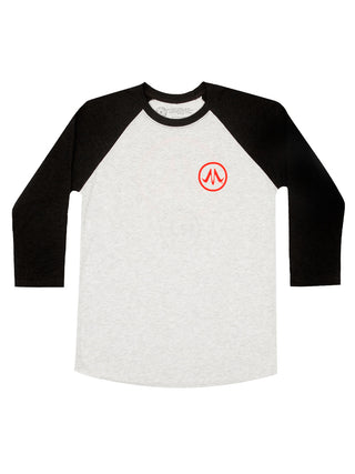 Haruki Murakami Logo unisex 3/4-sleeve raglan