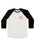 Haruki Murakami Logo unisex 3/4-sleeve raglan