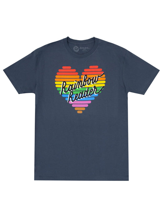 Rainbow Reader unisex t-shirt