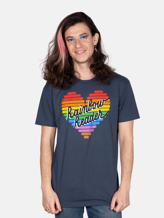 Rainbow Reader unisex t-shirt