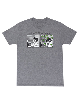 Sarah's Scribbles - How I Spend Money unisex t-shirt