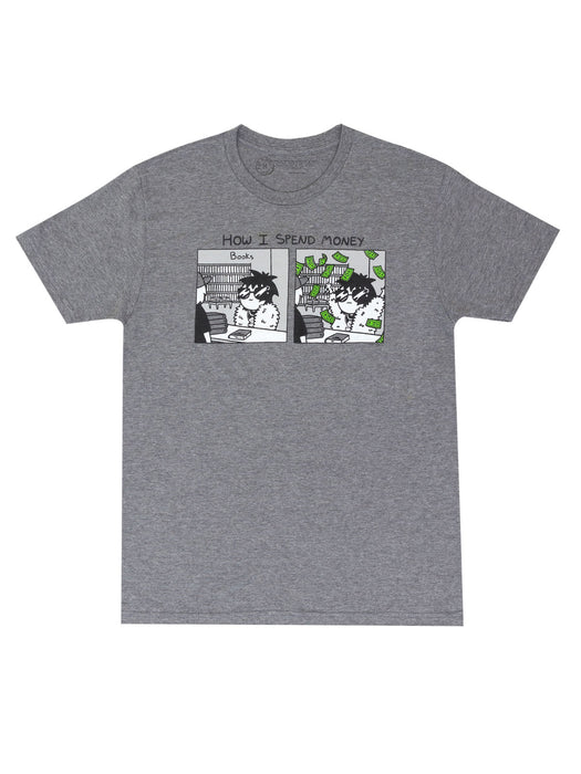 Sarah's Scribbles - How I Spend Money unisex t-shirt