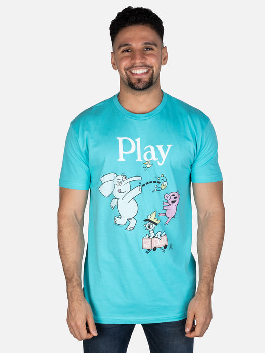 Elephant & Piggie Play unisex t-shirt