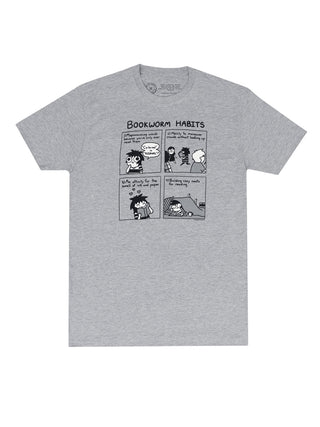 Sarah's Scribbles - Bookworm Habits unisex t-shirt