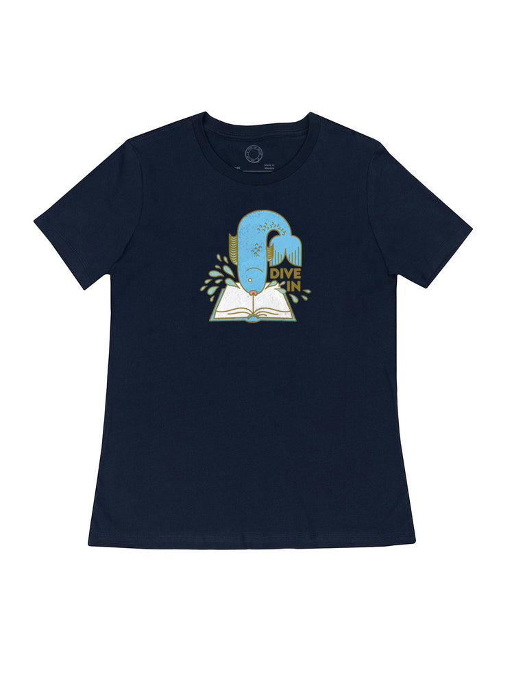 Dive In – women's crew t-shirt