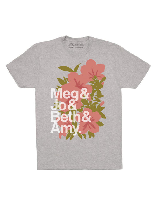Little Women Character Names unisex t-shirt