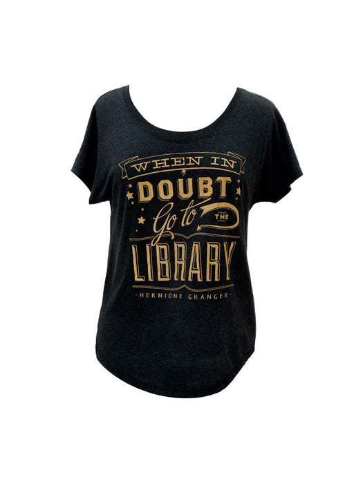 When in Doubt, Go to the Library women's relaxed fit t-shirt