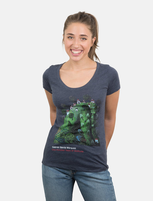 One Hundred Years of Solitude women's scoop t-shirt