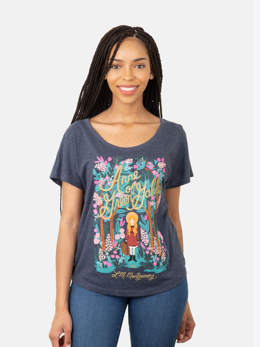 Anne of Green Gables (Puffin in Bloom) women's relaxed fit t-shirt