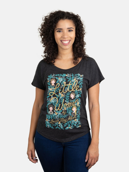 Little Women (Puffin in Bloom) women's relaxed fit t-shirt