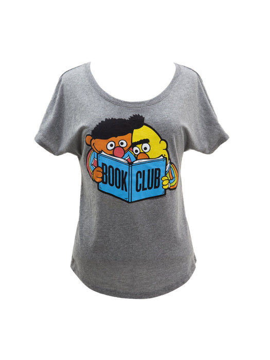 Sesame Street Bert and Ernie Book Club women's relaxed fit t-shirt