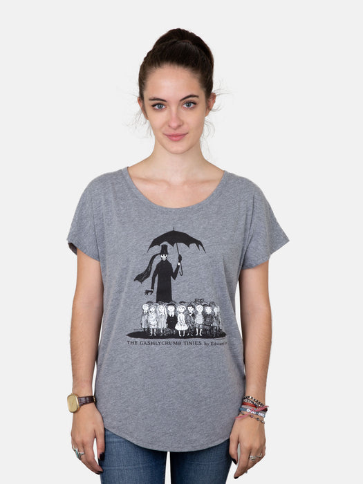 The Gashlycrumb Tinies women's relaxed fit t-shirt