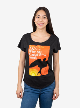 I Know Why the Caged Bird Sings women's relaxed fit t-shirt