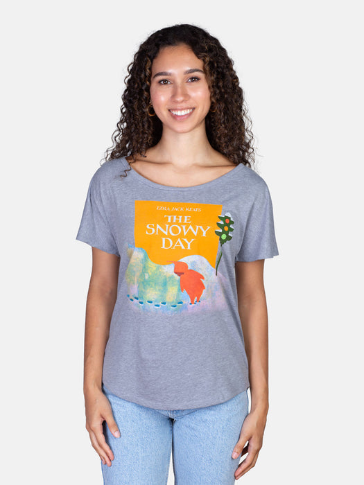 The Snowy Day women's relaxed fit t-shirt