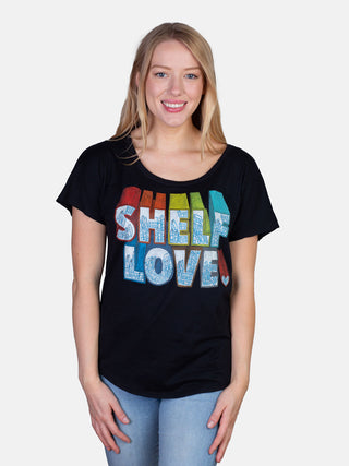 Shelf Love women's relaxed fit t-shirt