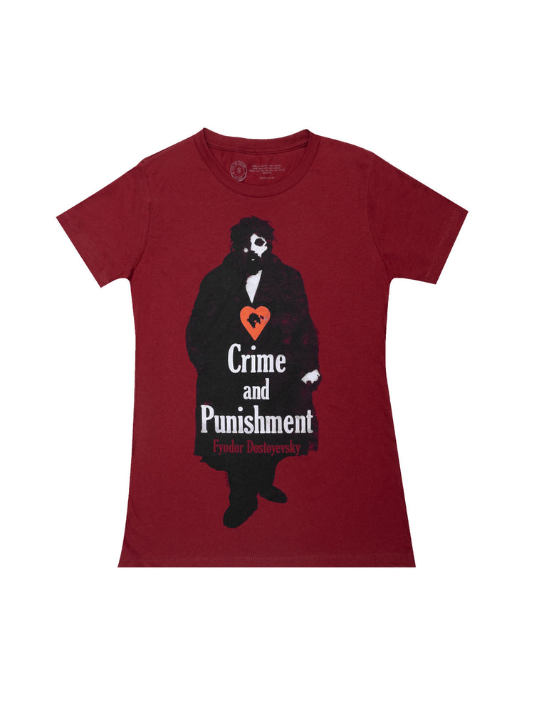 Crime and Punishment women's crew t-shirt