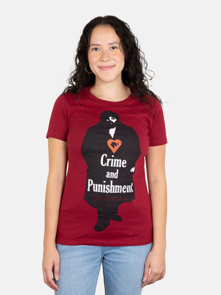 Crime and Punishment women's crew t-shirt
