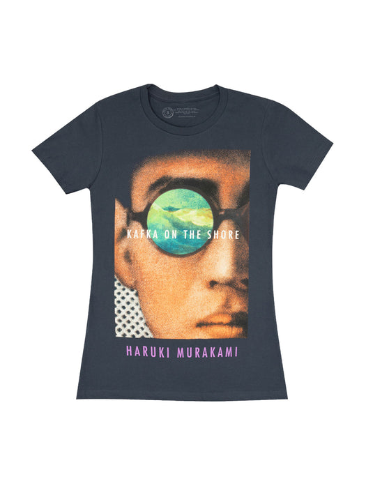 Kafka on the Shore women's crew blue t-shirt