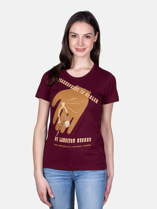 Shakespeare in Harlem women's crew t-shirt