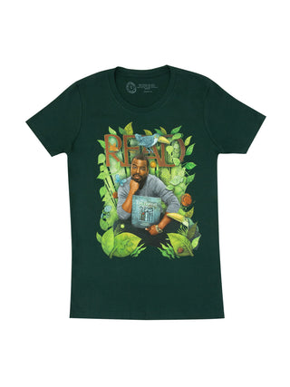 LeVar Burton READ women's crew t-shirt