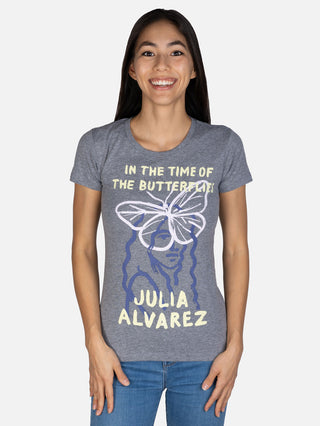 In the Time of the Butterflies women's crew t-shirt
