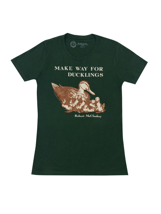 Make Way for Ducklings women's crew t-shirt