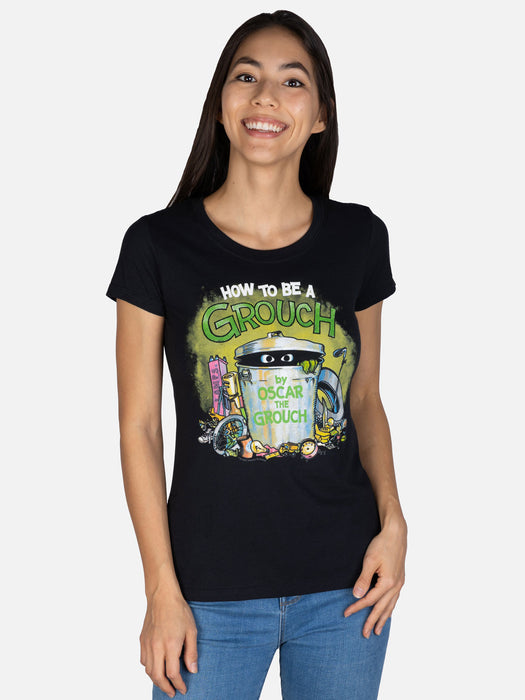 Sesame Street - How to Be a Grouch women's crew t-shirt