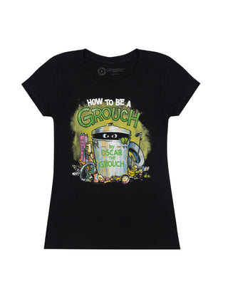 Sesame Street - How to Be a Grouch women's crew t-shirt