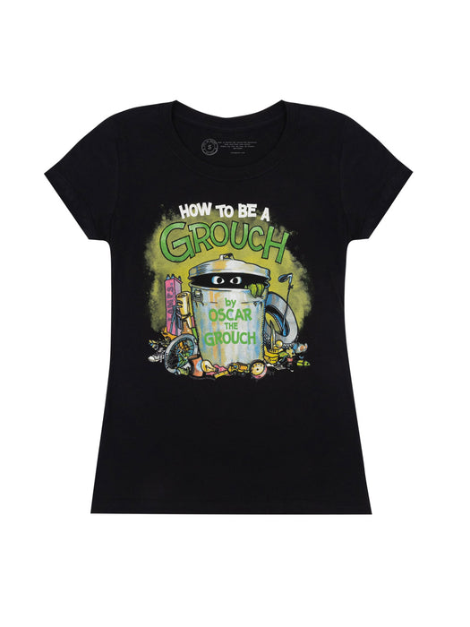 Sesame Street - How to Be a Grouch women's crew t-shirt