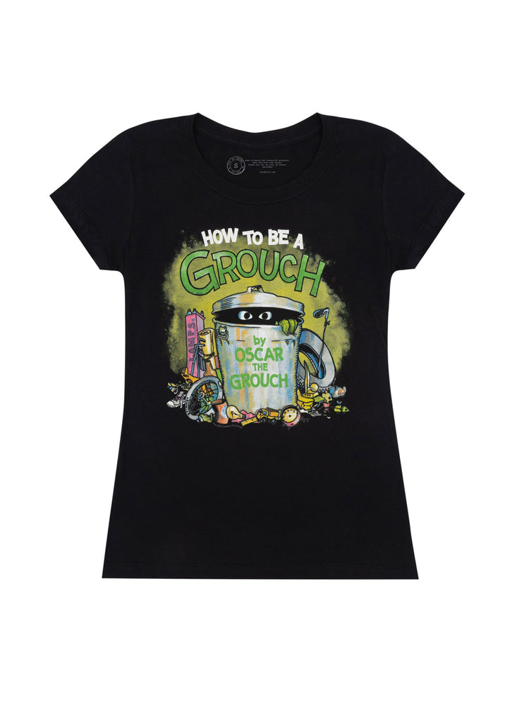Sesame Street - How to Be a Grouch women's crew t-shirt