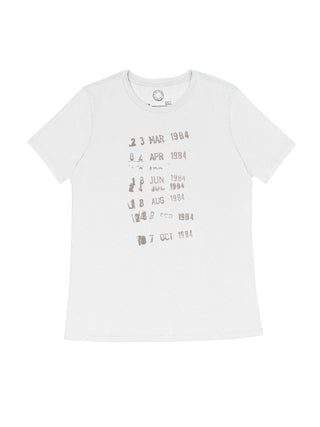 Library Stamp women's crew t-shirt