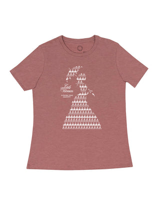Little Women Pattern – women's crew t-shirt