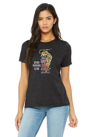 Speed Readers Club – women's crew t-shirt