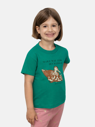 Make Way for Ducklings kids' t-shirt