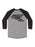 Punk Rock Authors Unisex 3/4-Sleeve Raglan